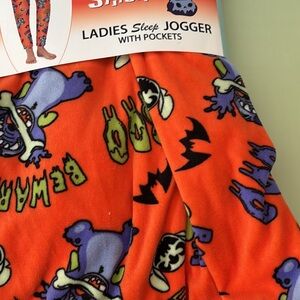 Stitch ladies sleep joggers with pockets